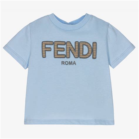 fendi baby boy polo|fendi chenille t shirt.